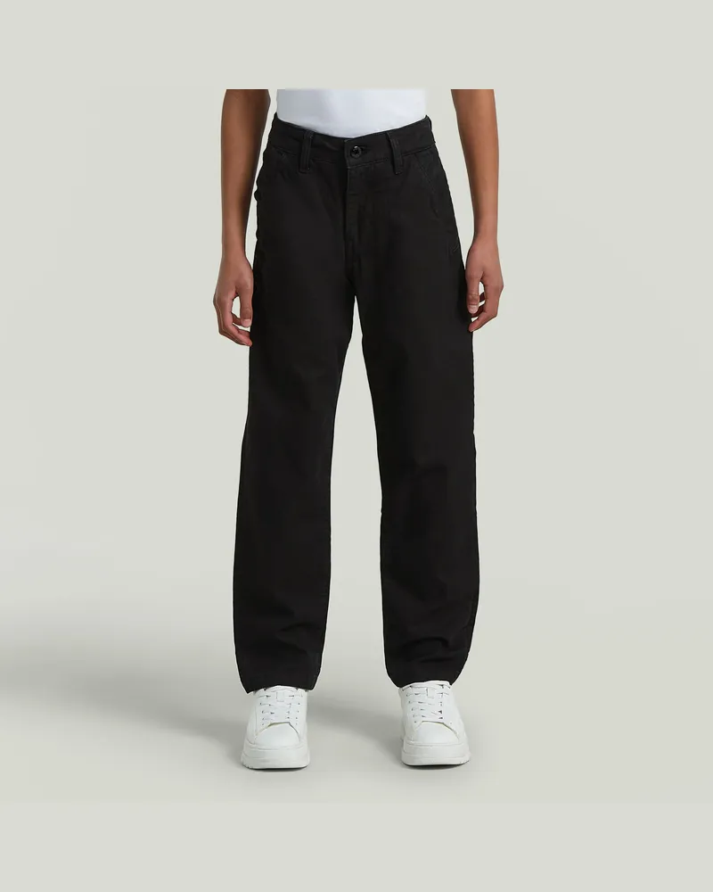G-STAR RAW Boys Morry Tapered Chino - Schwarz - jungen Schwarz
