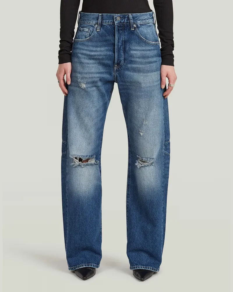 G-STAR RAW Bowey Barrel Jeans - Mittelblau - Damen Mittelblau