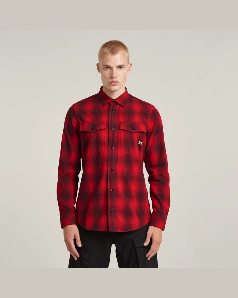 G-STAR RAW Marine Slim Hemd - Mehrfarbig - Herren Mehrfarbig
