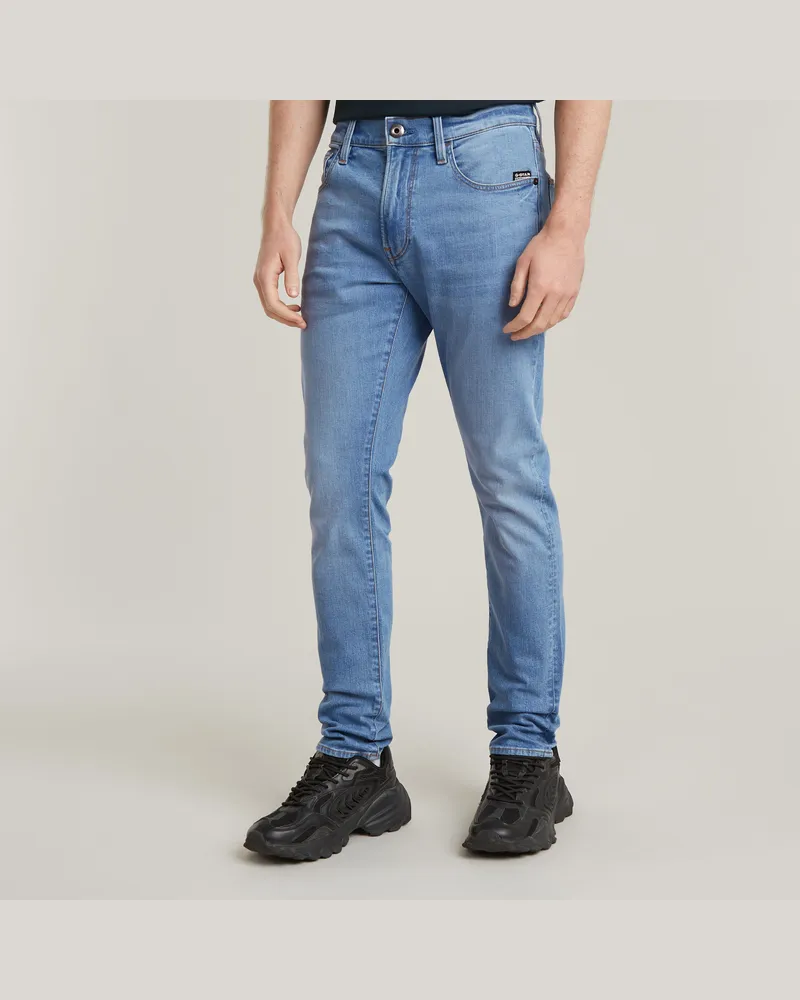G-STAR RAW 3301 Skinny Jeans - Mittelblau - Herren Mittelblau