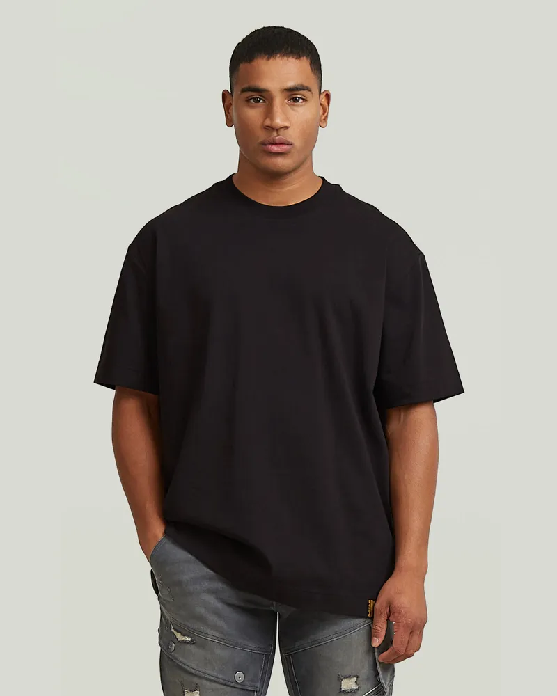 G-STAR RAW GS-01 Relaxed T-Shirt - Schwarz - Herren Schwarz