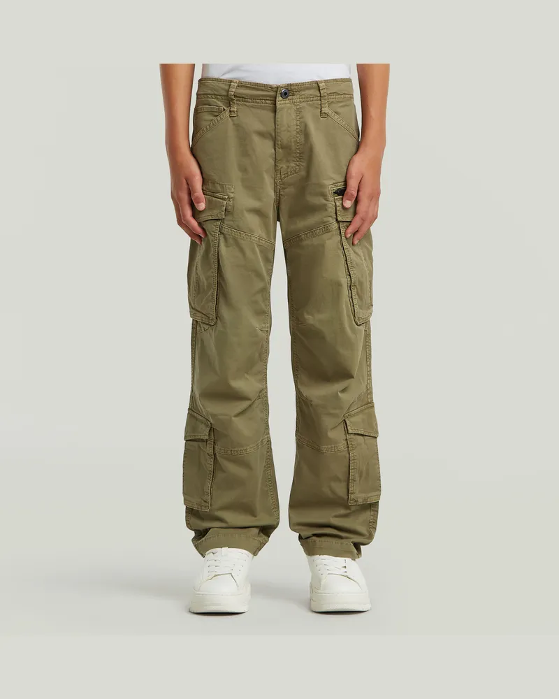 G-STAR RAW Boys Rovic Zip 3D Loose Hose - Grün - jungen Grün