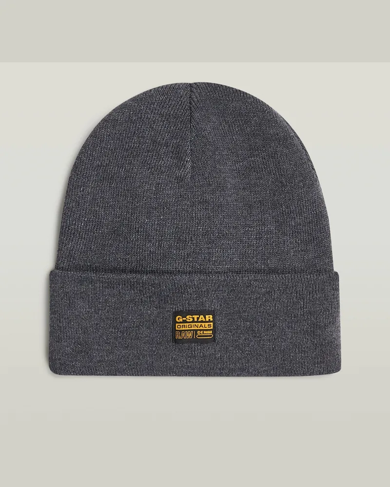 G-STAR RAW Effo Long Beanie - Grau - Herren Grau