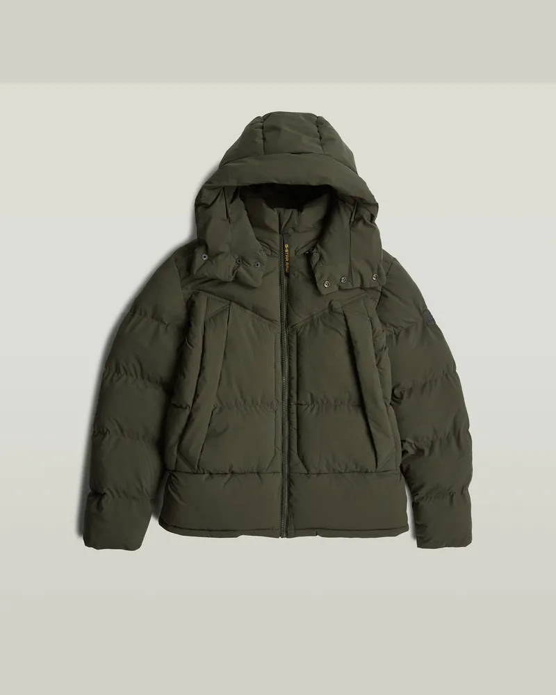 G-STAR RAW G-Whistler Padded Hooded Jacke 2.0 - Grau - Herren Grau