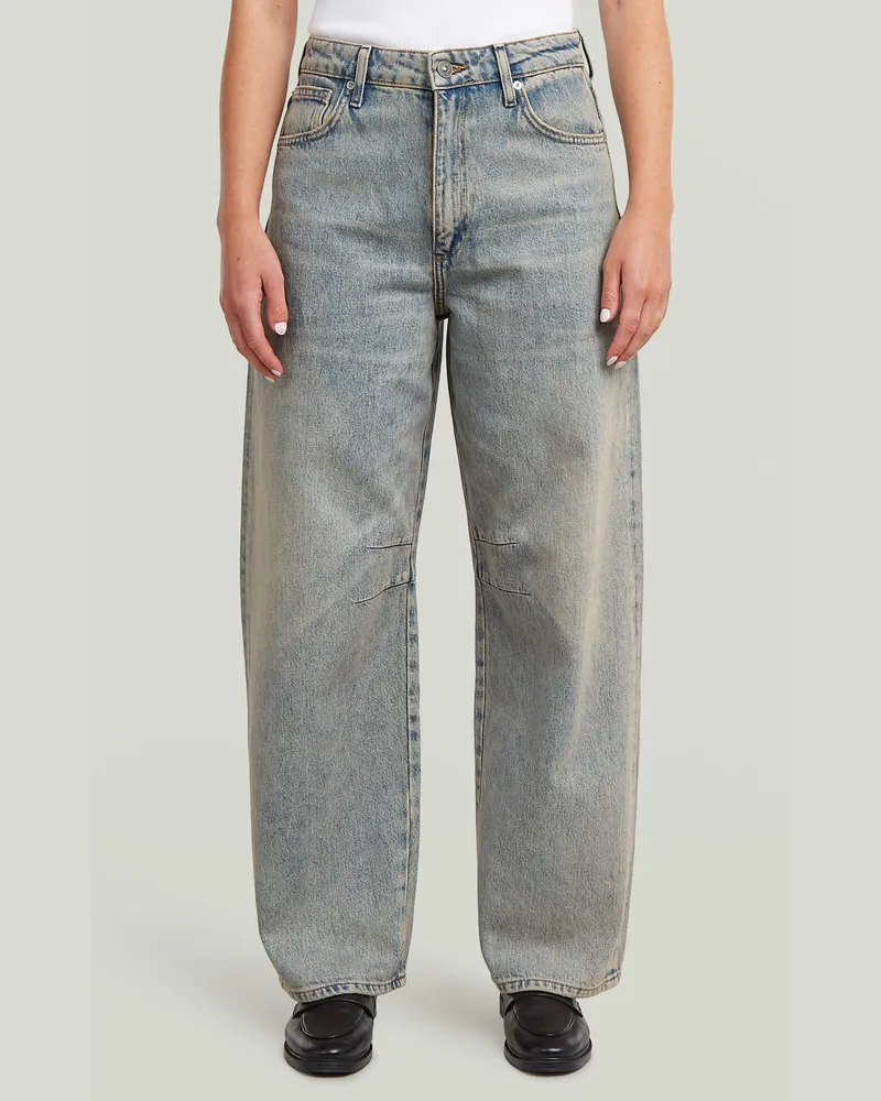 G-STAR RAW Carter Barrel Jeans - Mittelblau - Damen Mittelblau
