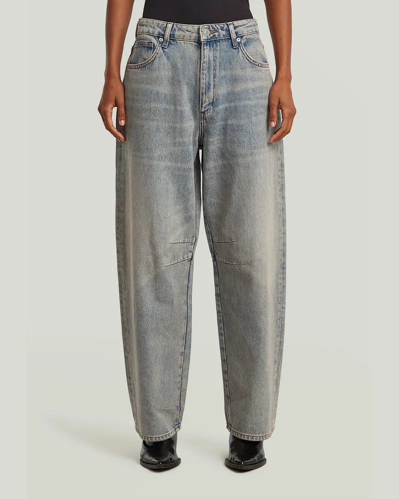 G-STAR RAW Carter Barrel Jeans - Mittelblau - Damen Mittelblau