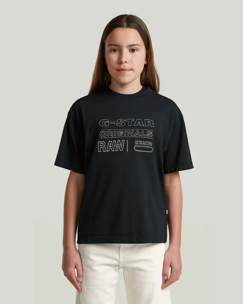 G-STAR RAW Girls Oversized - Schwarz - mädchen Schwarz
