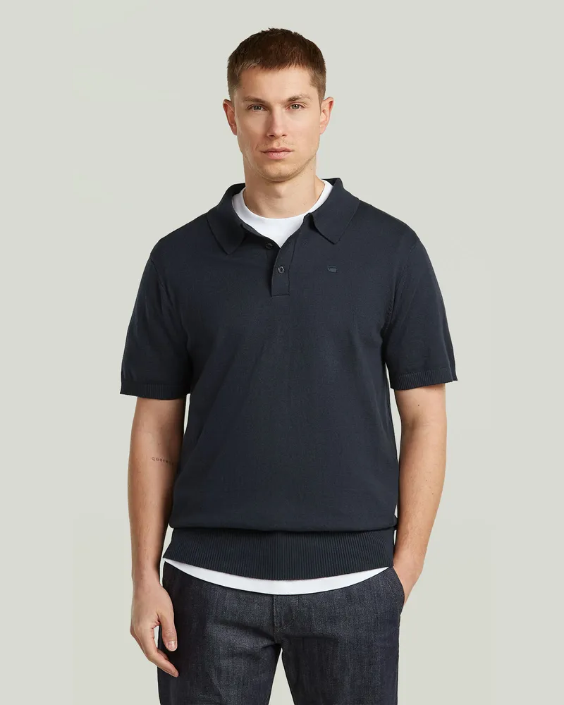 G-STAR RAW The Willem - Correct Poloshirt - Dunkelblau - Herren Dunkelblau