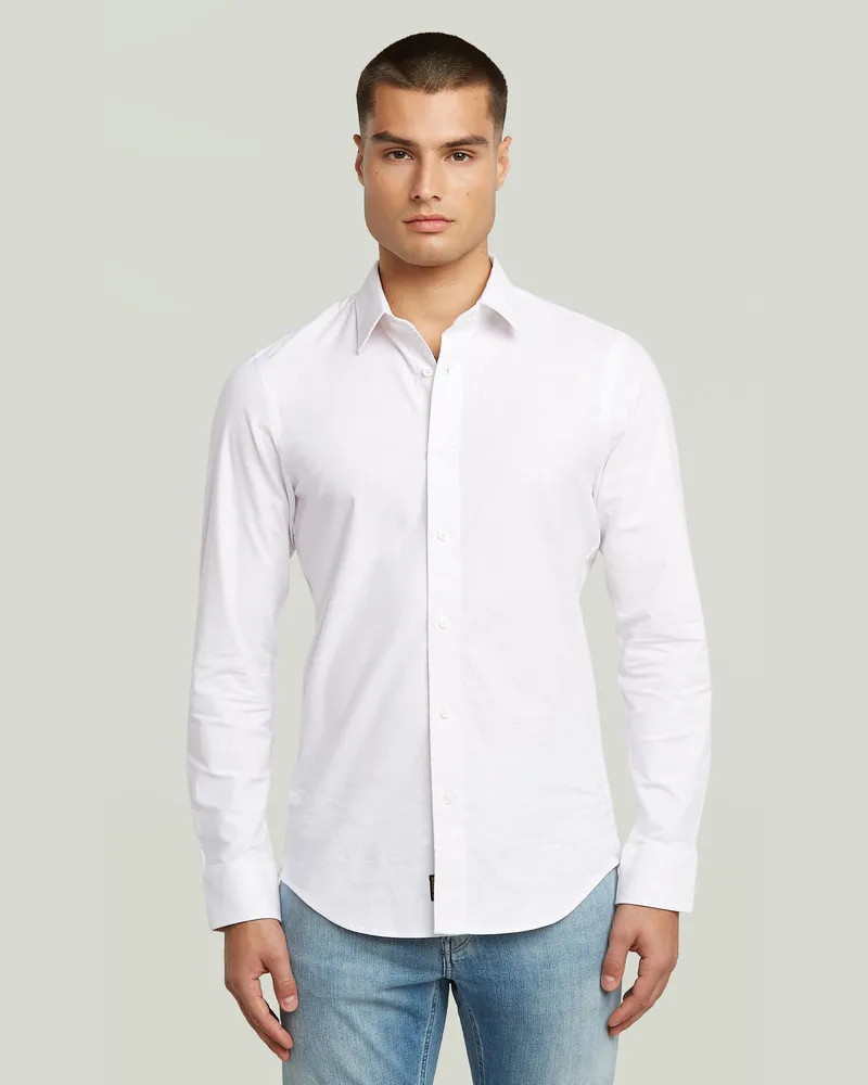 G-STAR RAW Office Slim Hemd - Weiß - Herren Weiß