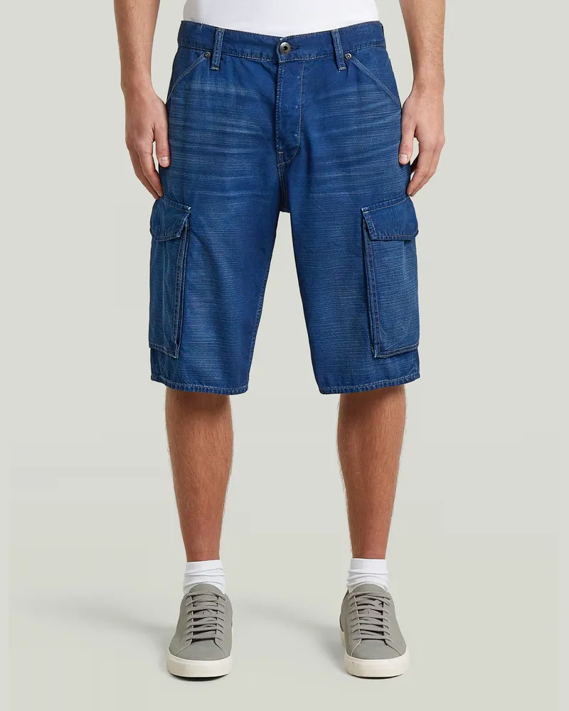 G-STAR RAW Deeggie Cargo Shorts - Dunkelblau - Herren Dunkelblau