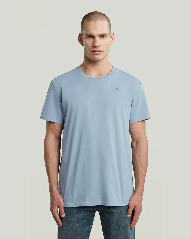 G-STAR RAW Base-S T-Shirt - Hellblau - Herren Hellblau