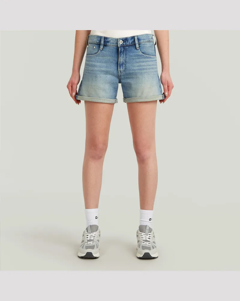 G-STAR RAW Judee Shorts - Hellblau - Damen Hellblau