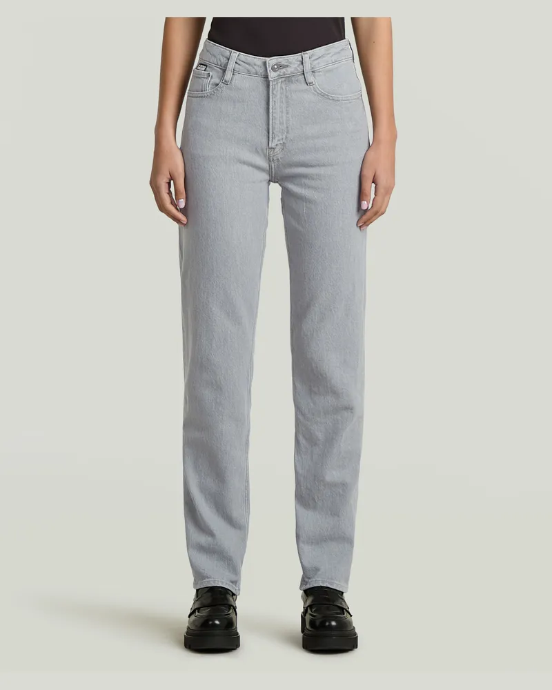 G-STAR RAW Iggie Straight Jeans - Grau - Damen Grau
