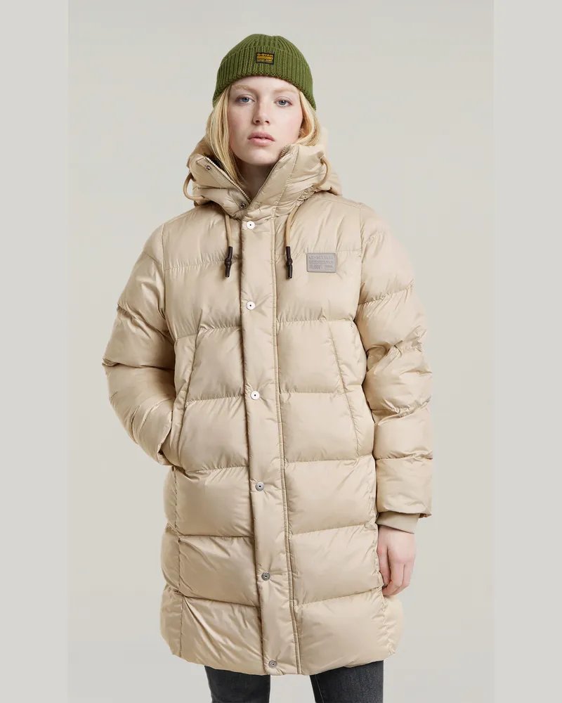 G-STAR RAW Whistler Parka Puffer - Beige - Damen Beige