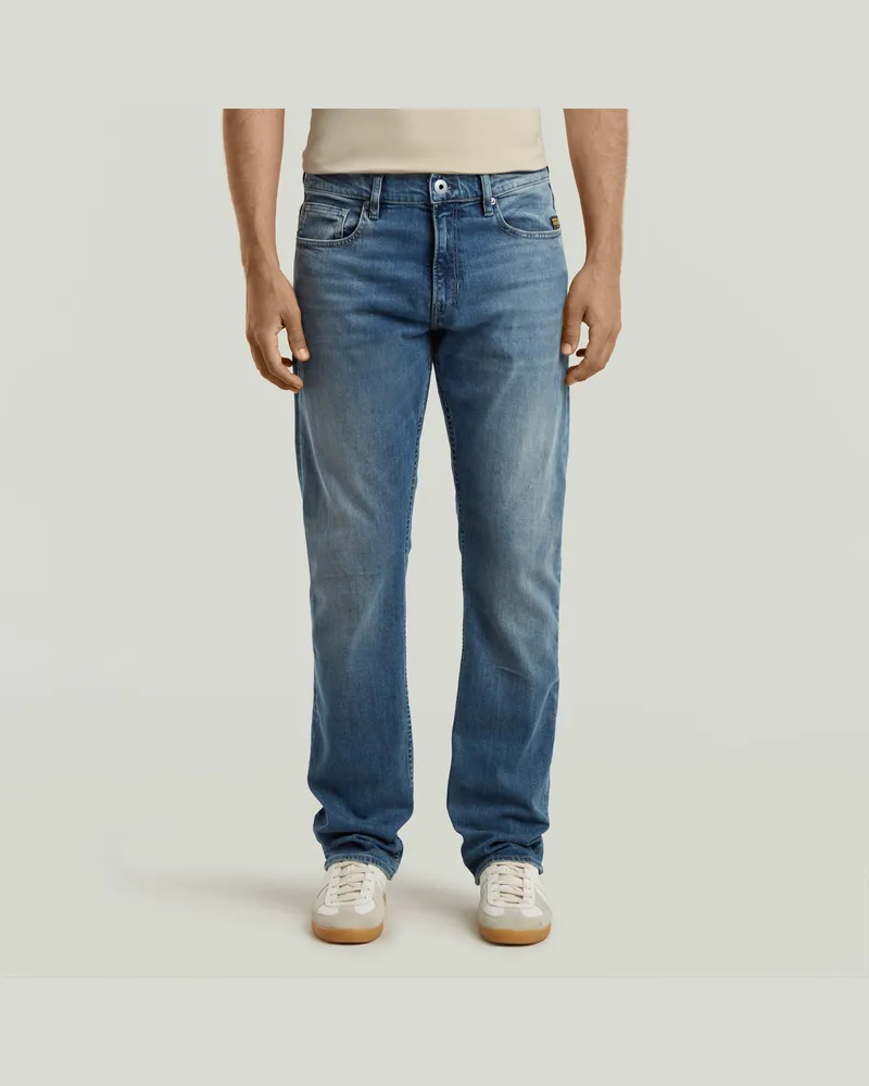 G-STAR RAW Mosa Straight Jeans - Mittelblau - Herren Mittelblau