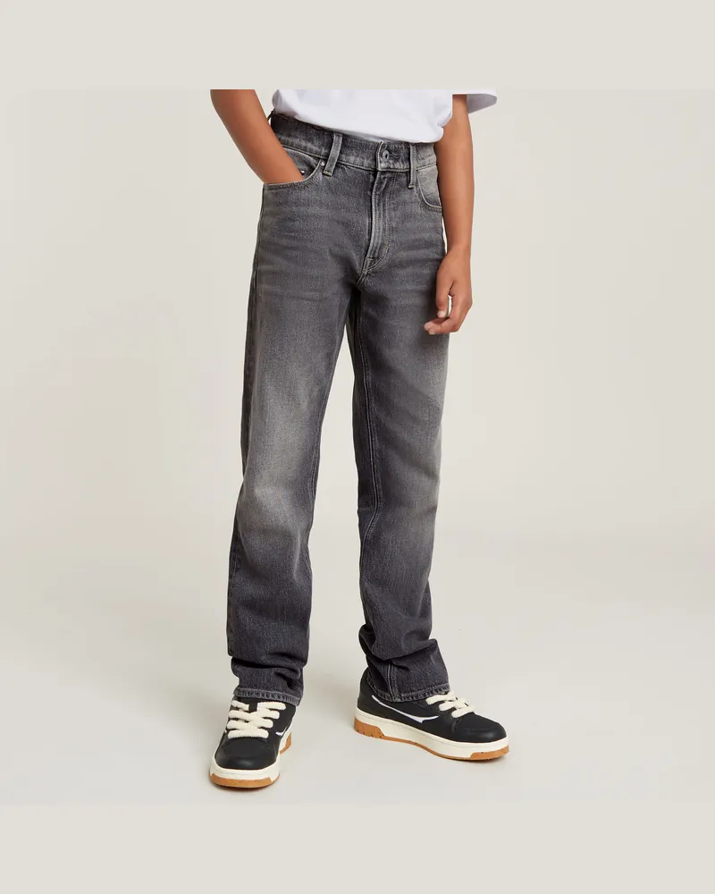 G-STAR RAW Jungen Premium Mosa Straight Jeans - Grau - jungen Grau