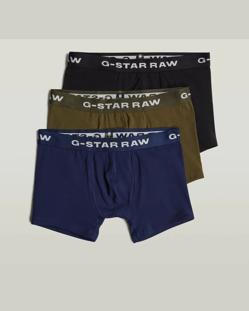G-STAR RAW Boxer Shorts 3 Pack Multiple - Mehrfarbig - Herren Mehrfarbig