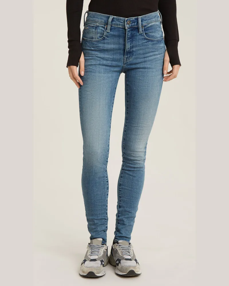 G-STAR RAW Lhana Skinny Jeans - Hellblau - Damen Hellblau