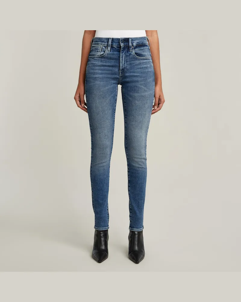 G-STAR RAW Lhana Skinny Jeans - Mittelblau - Damen Mittelblau