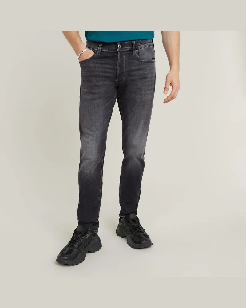 G-STAR RAW 3301 Slim Jeans - Schwarz - Herren Schwarz