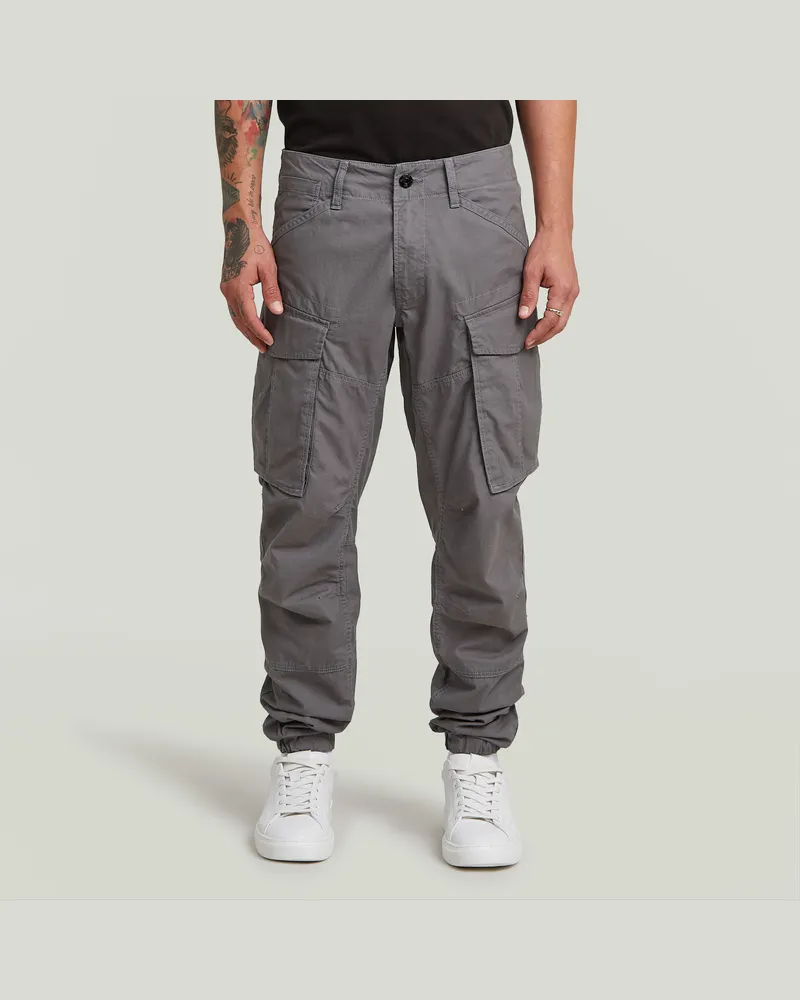 G-STAR RAW Cargo 3D Regular Tapered Cuffed Hose - Grau - Herren Grau