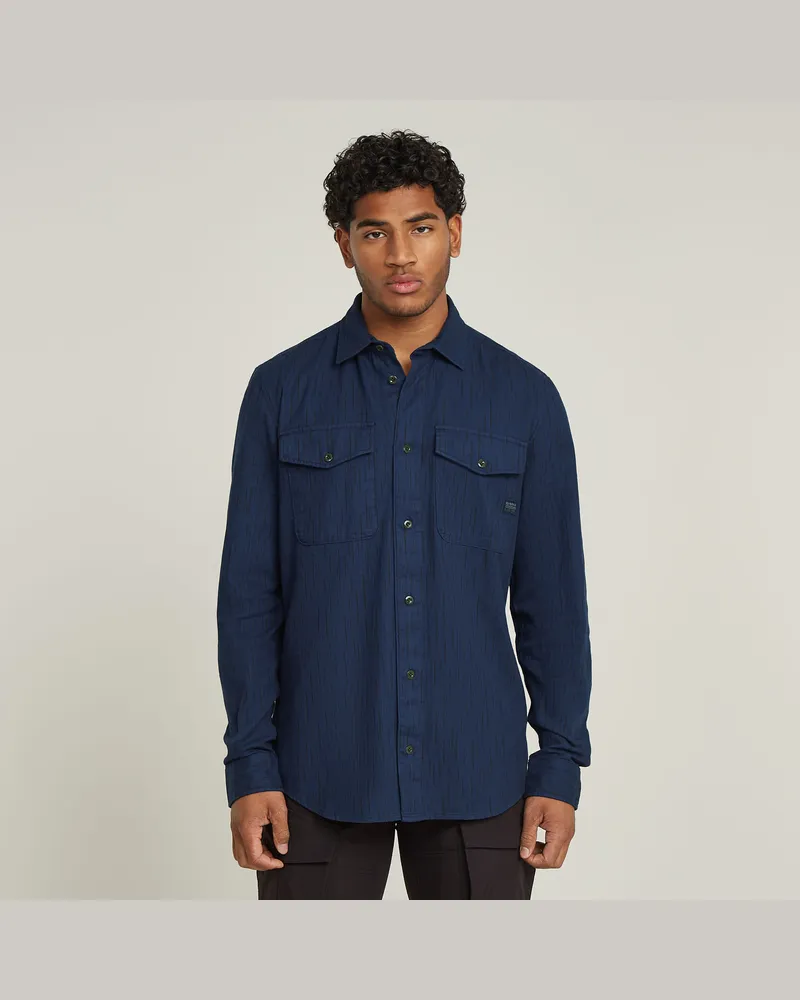 G-STAR RAW Marine Slim Hemd - Mehrfarbig - Herren Mehrfarbig