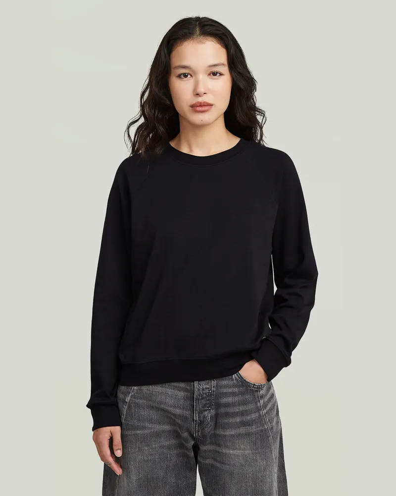 G-STAR RAW Raglan T-Shirt - Schwarz - Damen Schwarz