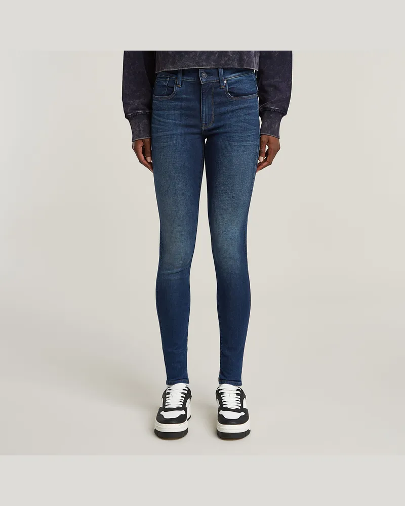 G-STAR RAW Lhana Skinny Jeans - Dunkelblau - Damen Dunkelblau