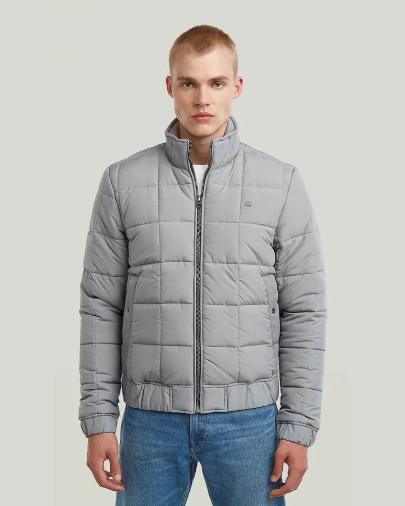 G-STAR RAW Meefic Quilted Jacke - Grau - Herren Grau