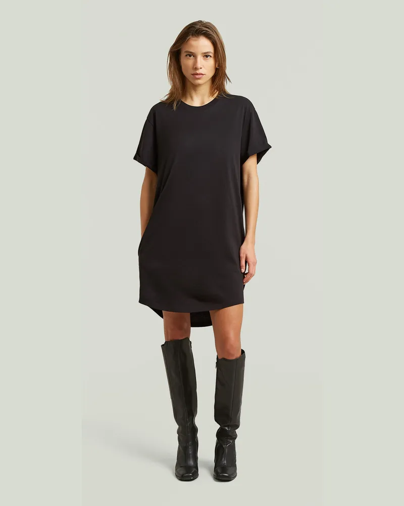 G-STAR RAW Lash Loose Kleid - Schwarz - Damen Schwarz