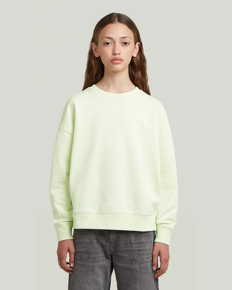 G-STAR RAW Girls Sweater Loose - Grün - mädchen Grün