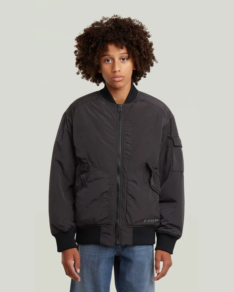 G-STAR RAW Boys Bomberjacke - Dunkelblau - jungen Dunkelblau