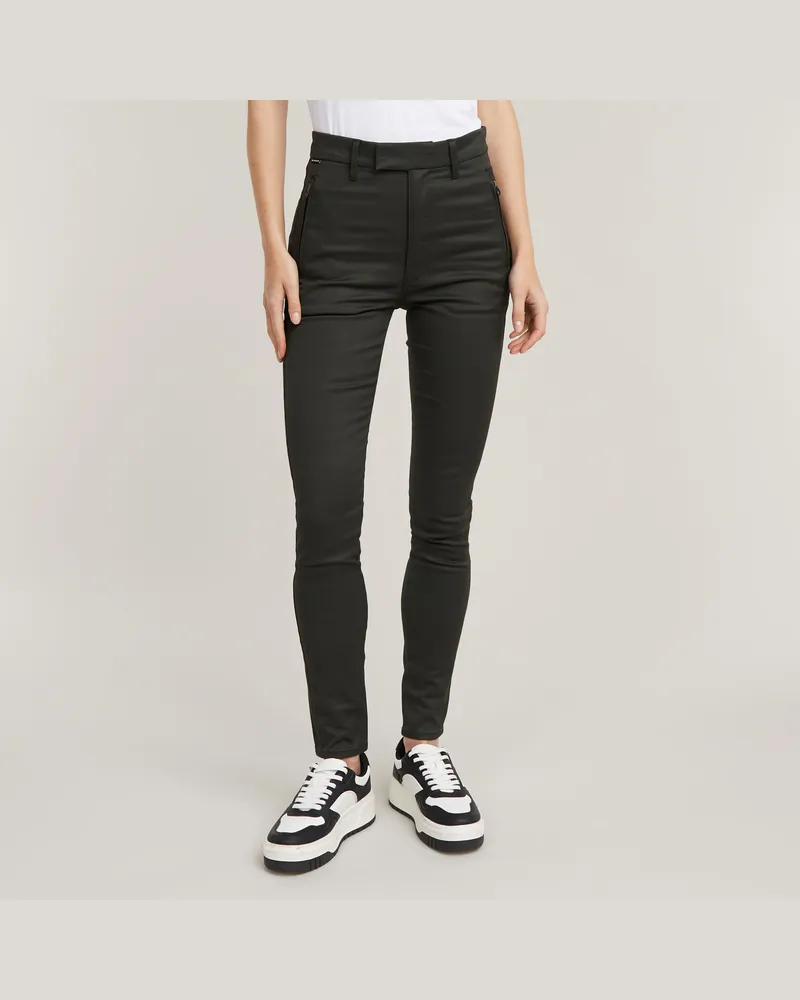 G-STAR RAW Weld High Skinny Chino - Grau - Damen Grau