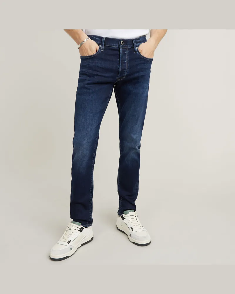 G-STAR RAW 3301 Slim Jeans - Dunkelblau - Herren Dunkelblau