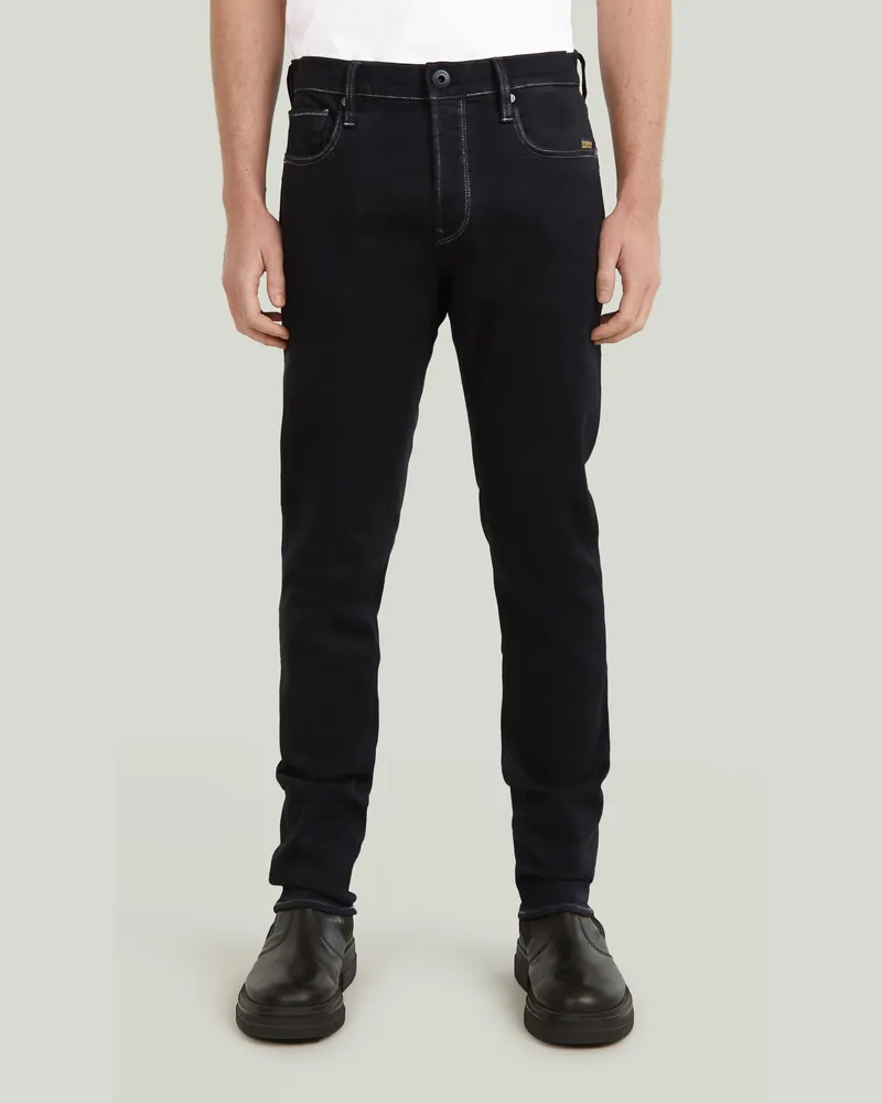 G-STAR RAW 3301 Slim Jeans II - Schwarz - Herren Schwarz