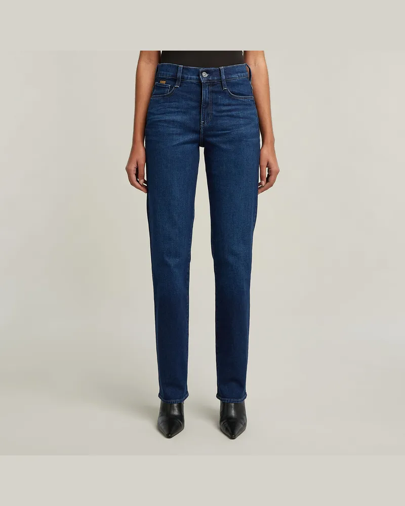 G-STAR RAW Strace Straight Jeans - Dunkelblau - Damen Dunkelblau