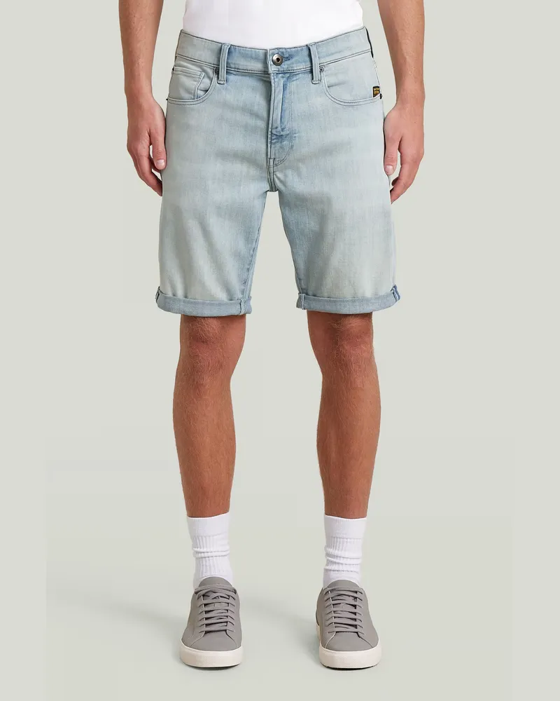 G-STAR RAW 3301 Slim Short - Mittelblau - Herren Mittelblau