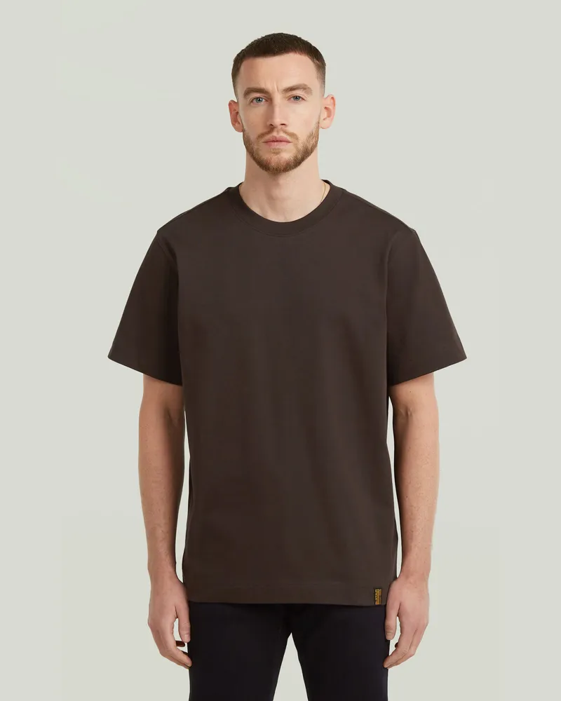 G-STAR RAW Essential T-Shirt - Braun - Herren Braun