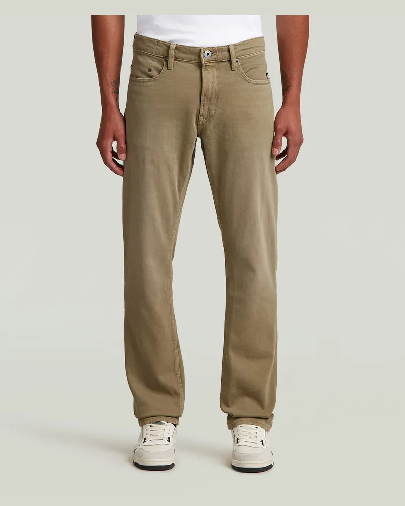 G-STAR RAW Mosa Straight Jeans - Grün - Herren Grün