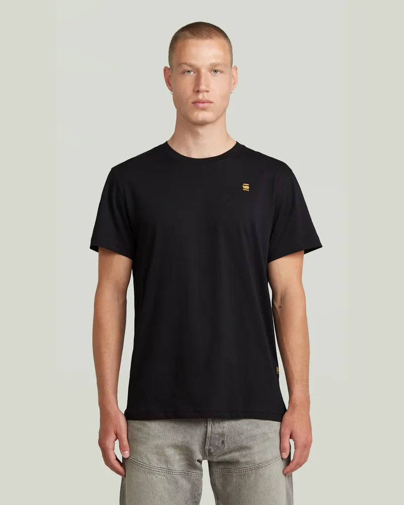 G-STAR RAW Originals Back Print T-Shirt - Schwarz - Herren Schwarz