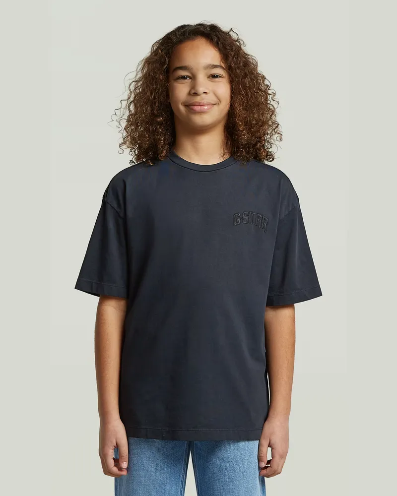 G-STAR RAW Boys Tee Coll Top - Dunkelblau - jungen Dunkelblau