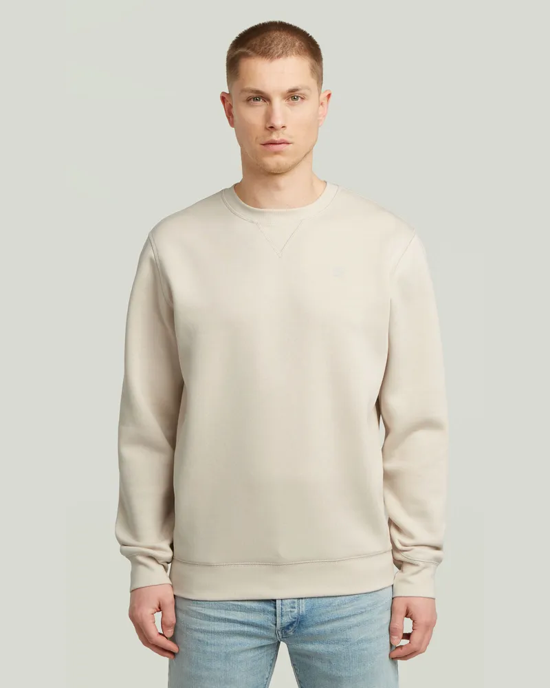 G-STAR RAW Premium Core Sweatshirt - Beige - Herren Beige