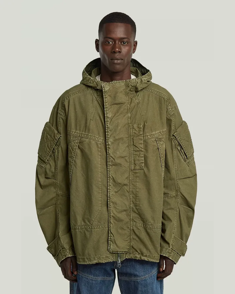 G-STAR RAW GA-1 Cotton Parka - Grün - Herren Grün