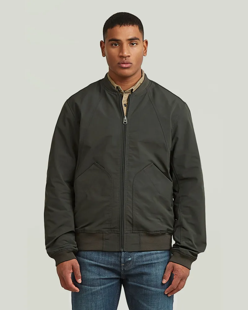 G-STAR RAW Unpadded Bomberjacke - Grau - Herren Grau