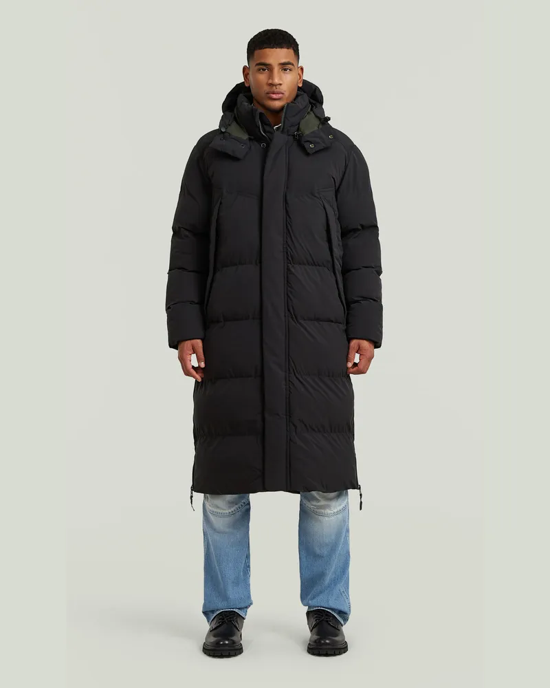 G-STAR RAW G-Whistler XL Long Blanket Jacke - Schwarz - Herren Schwarz