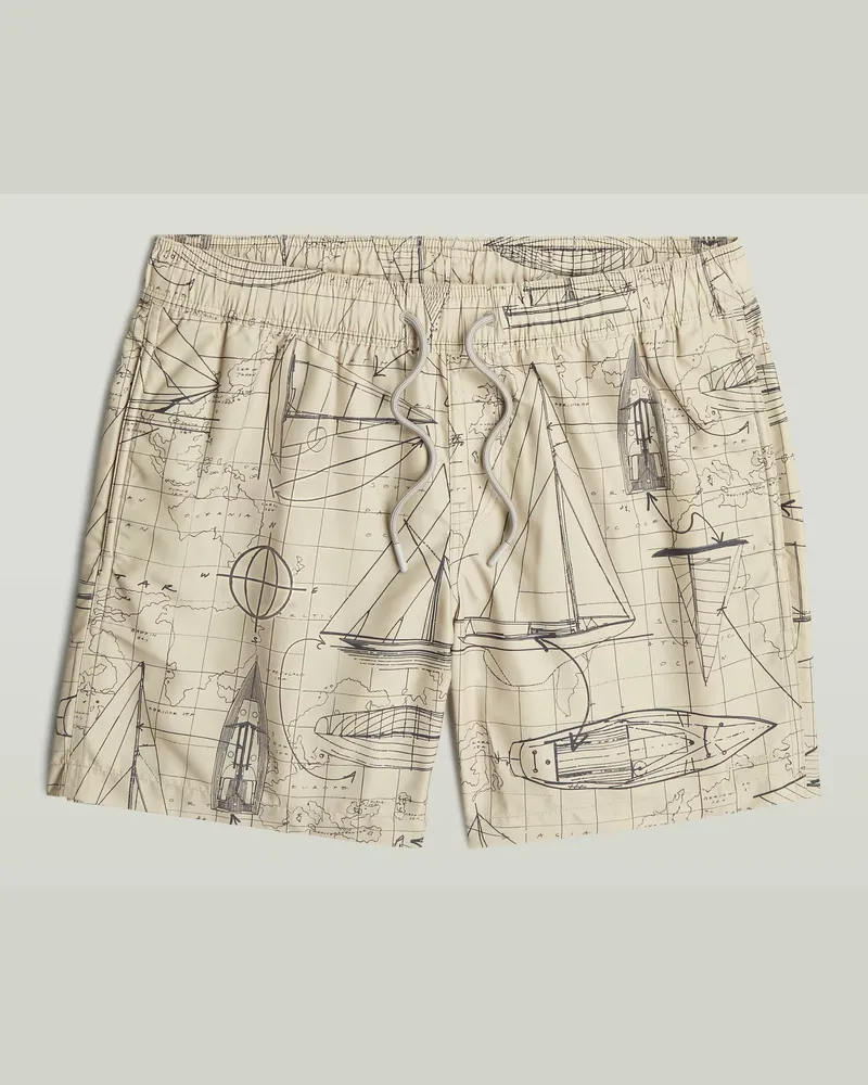 G-STAR RAW Dirik AO Badeshorts - Mehrfarbig - Herren Mehrfarbig