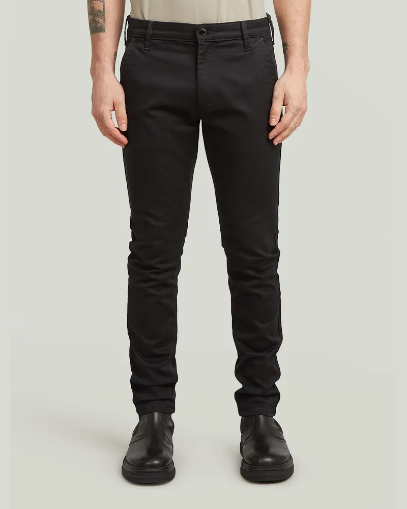 G-STAR RAW Skinny Chino 3.0 - Schwarz - Herren Schwarz