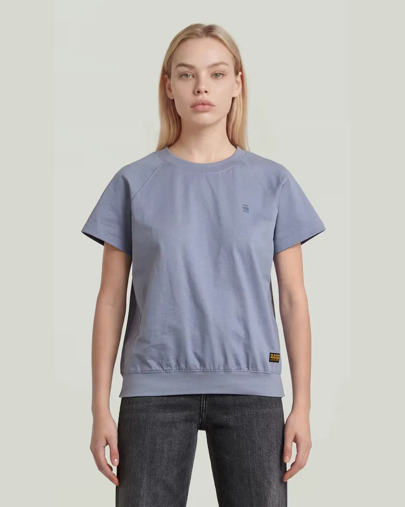 G-STAR RAW Raglan T-Shirt - Hellblau - Damen Hellblau