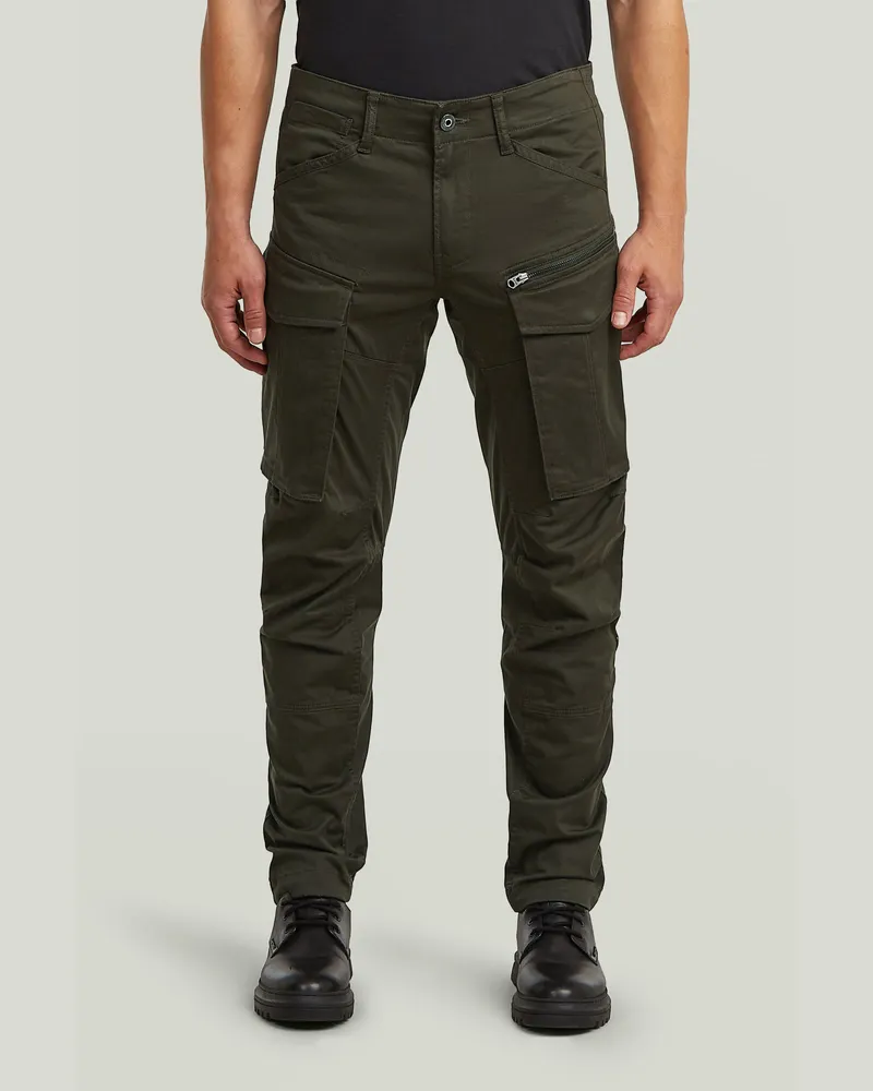 G-STAR RAW Rovic Zip 3D Straight Tapered Pant - Grau - Herren Grau