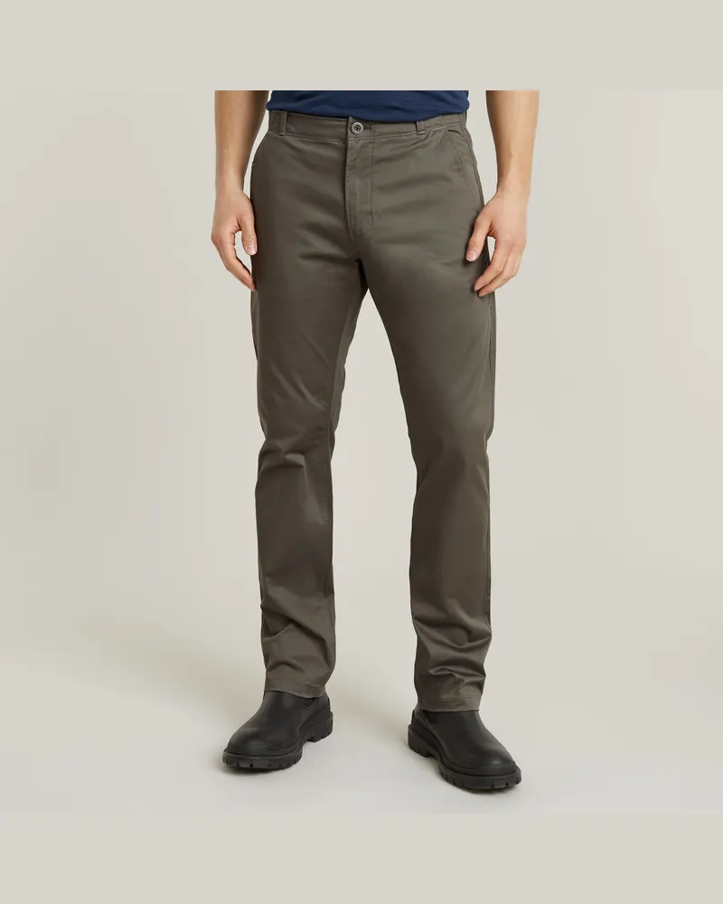 G-STAR RAW Mosa Straight Chino - Grau - Herren Grau